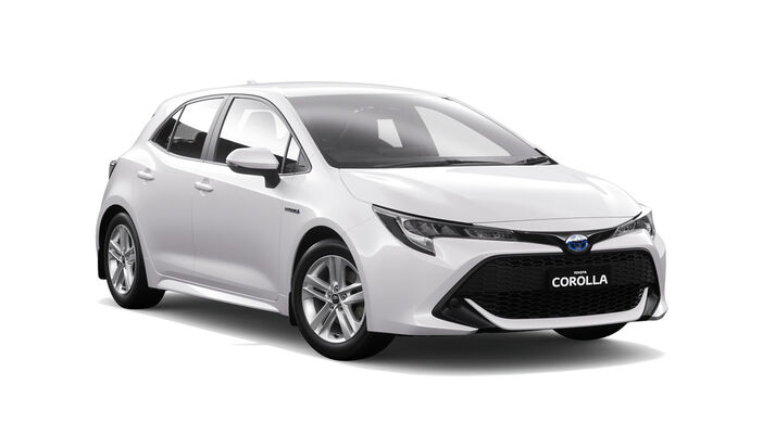 Hybrid Corolla hire